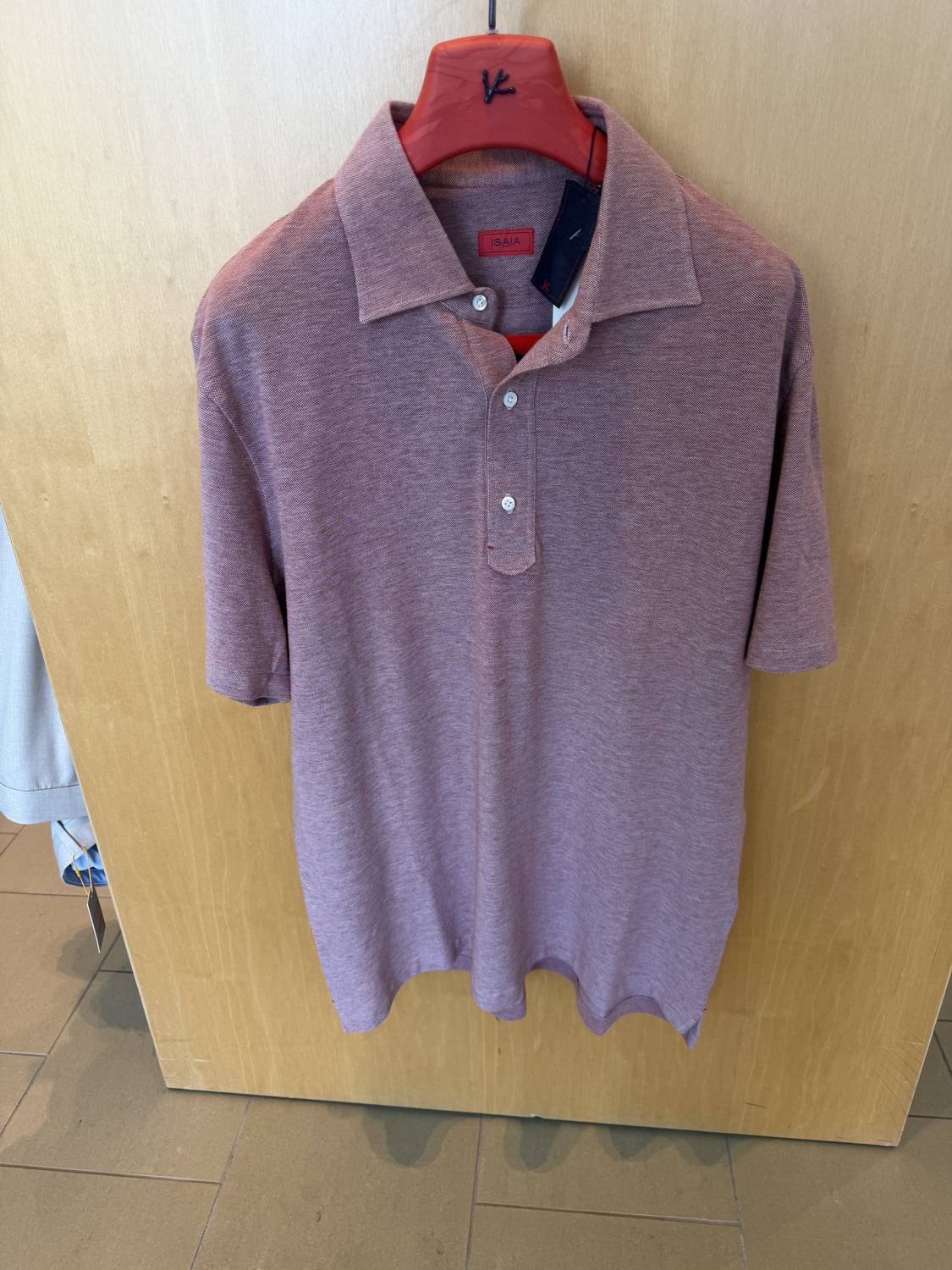 Isaia - Men's Short Sleeves Polo
