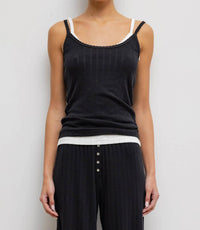 Leset - Pointelle Tank Top