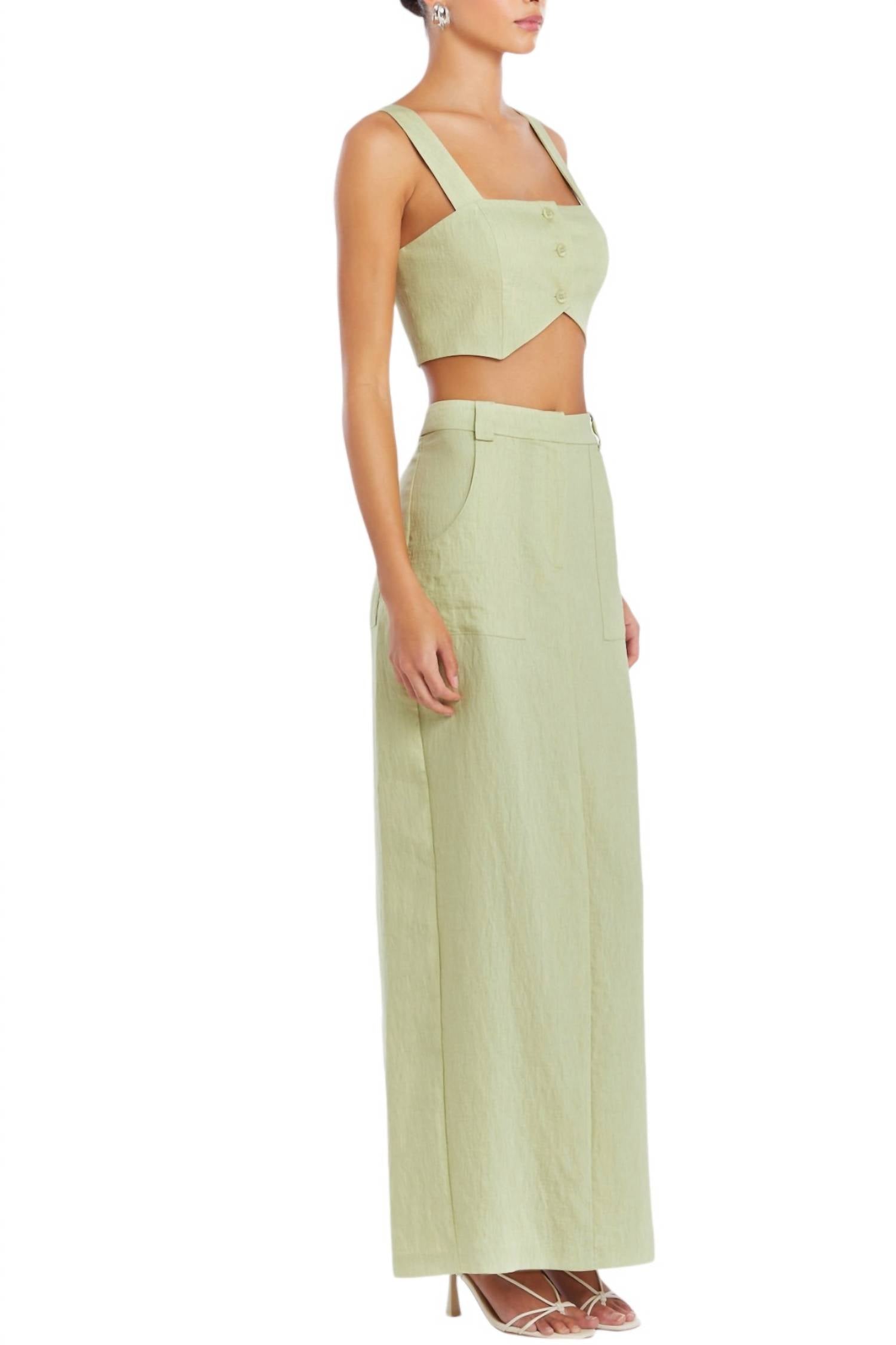 Amanda Uprichard - Royston Crop Top
