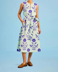 Livro - Annie V-neck Midi Dress