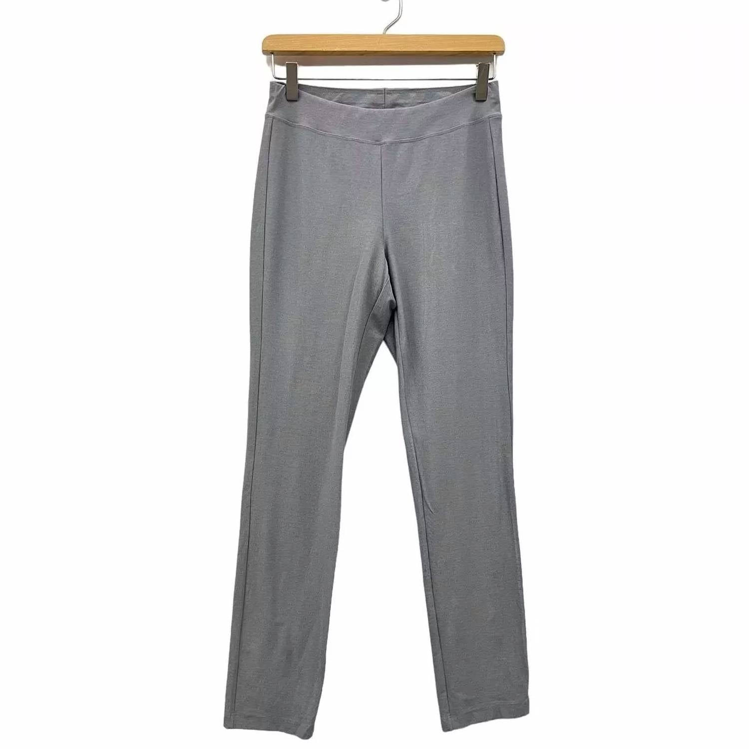 Eileen Fisher - Pull-on Mid Rise Slim Ankle Pants