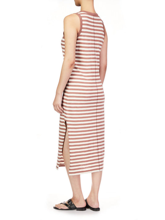 Sanctuary - The Neutral Striped Maxi Dress