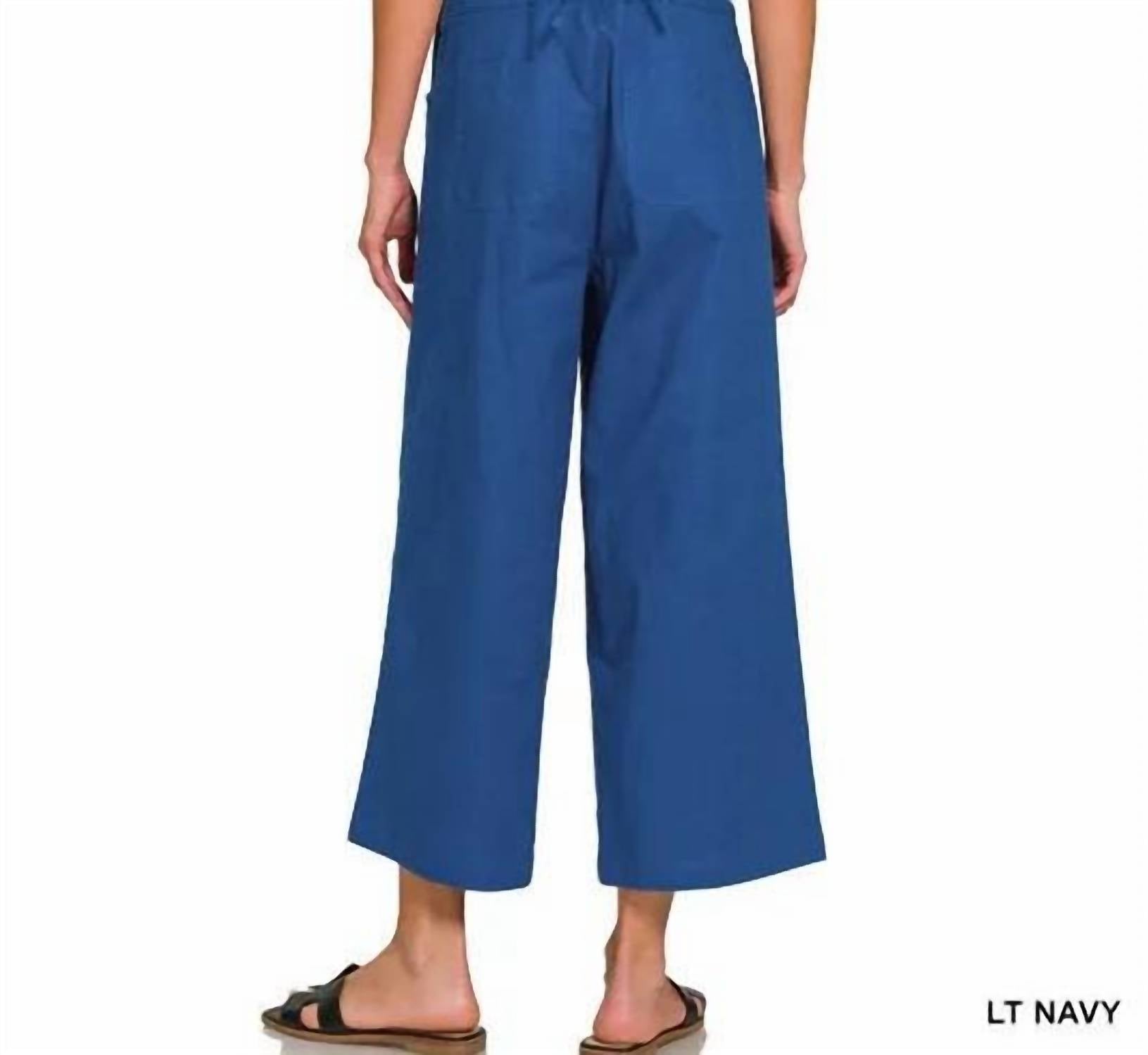 Zenana - Woven Spaghetti Strap Overalls