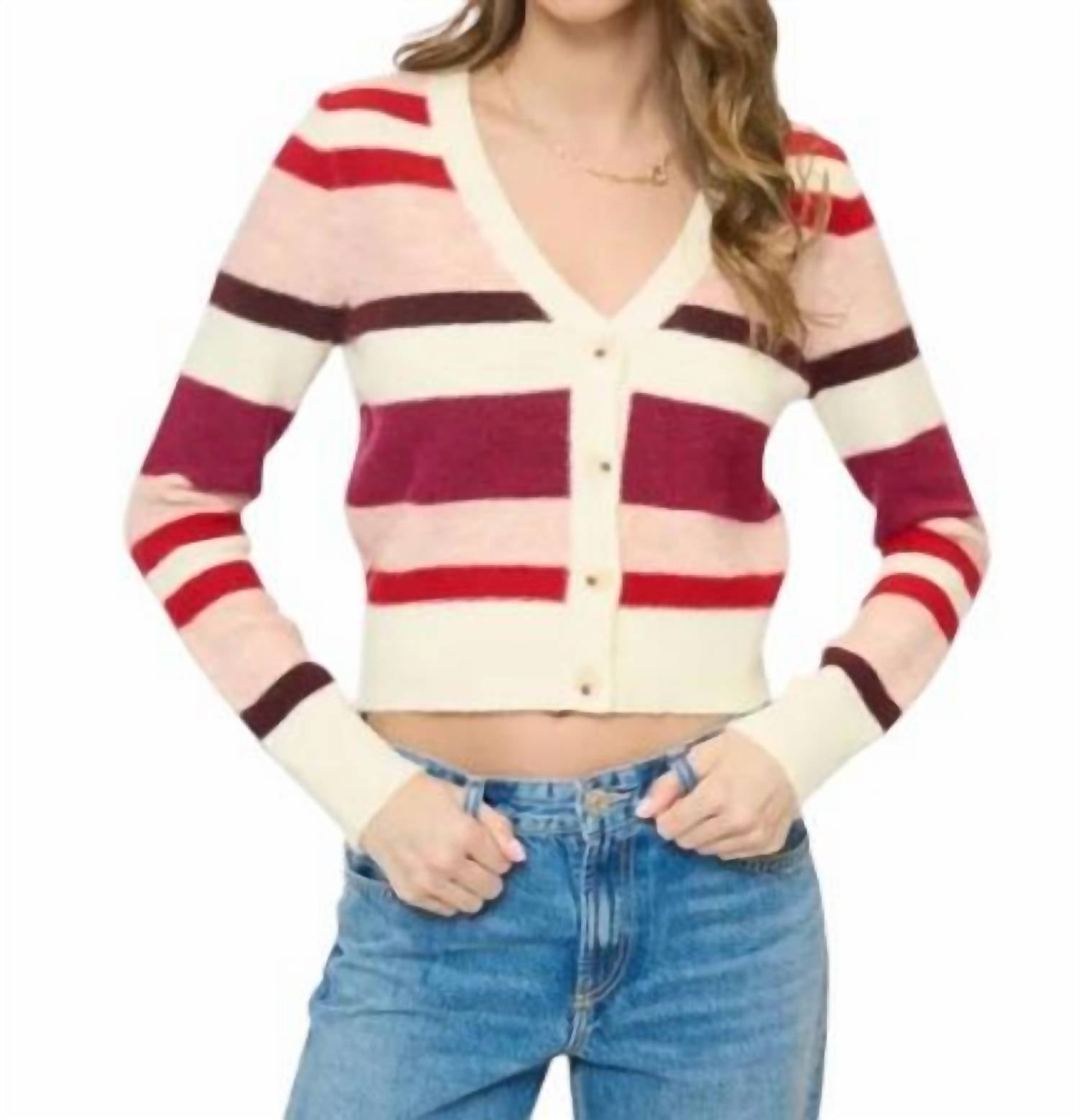 Central Park West - Parker Striped Sweater