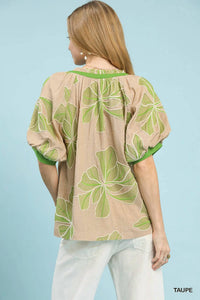 Umgee - Alani V- Neck Top