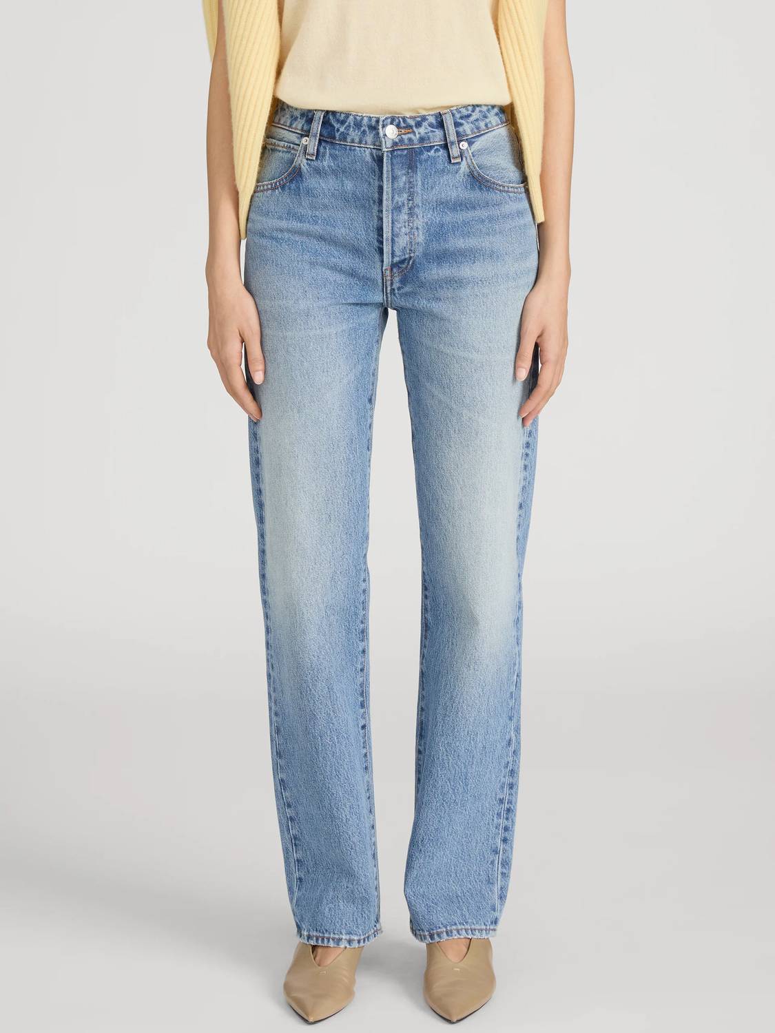 Frame - Essential Straight-Leg Jeans