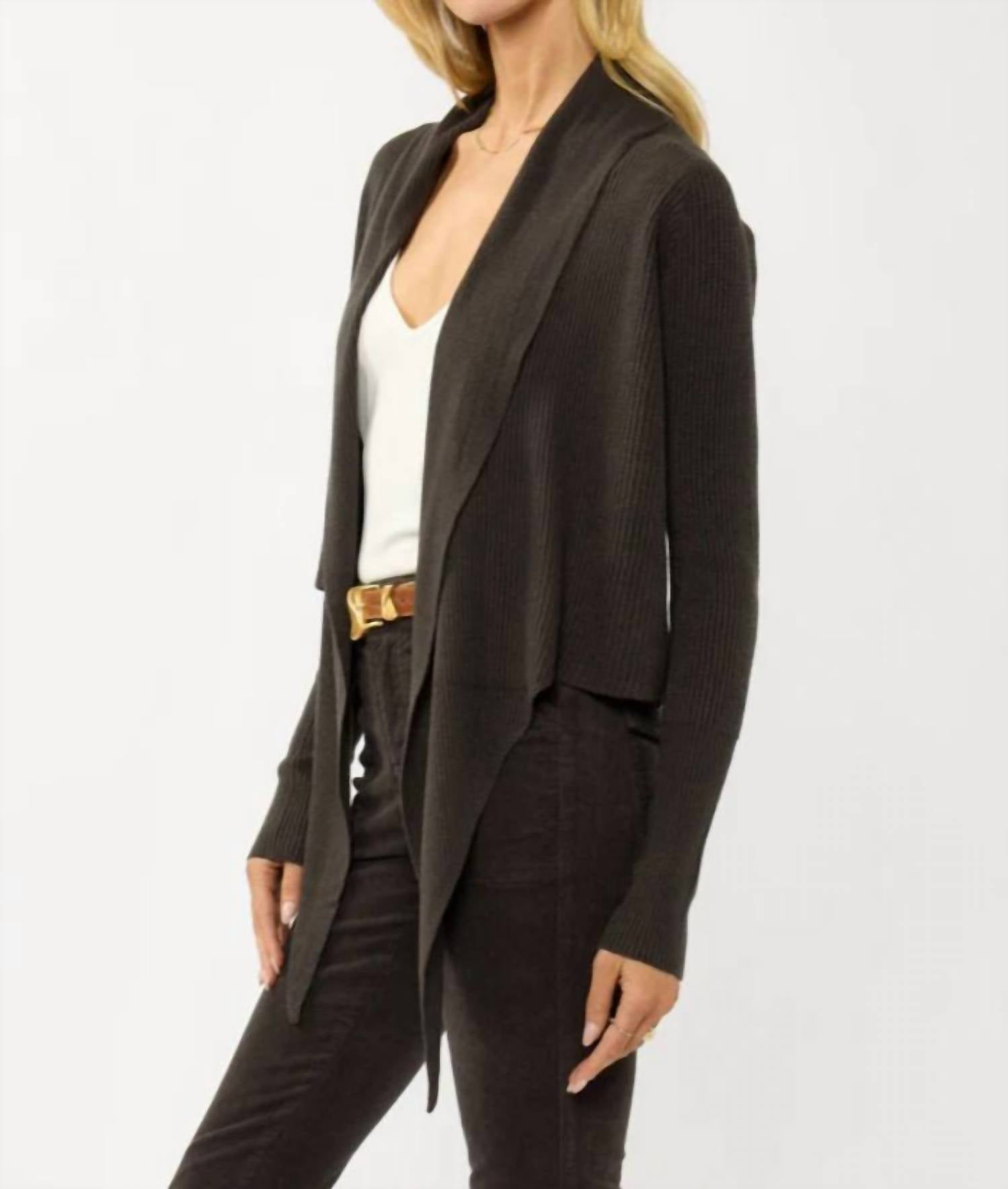 Lovestitch - Willa Tie Front Sweater