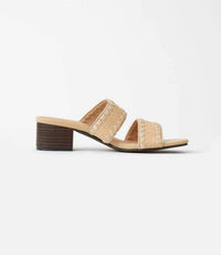 Seychelles - Women's Maui Raffia Mid Heel Sandals