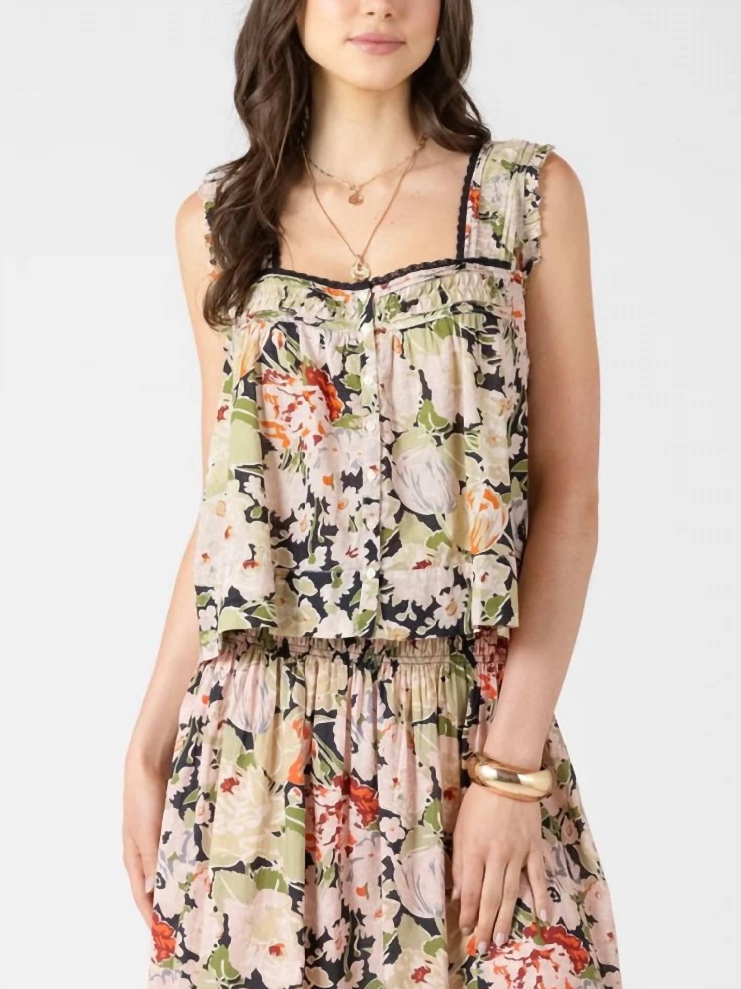 Dex Clothing - Pintuck Tank