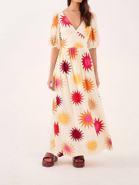 Dress To - Cali Print Maxi Dress