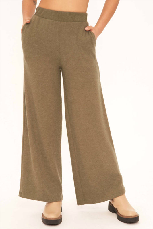 Project Social T - Rocky Cozy Wide Leg Pants