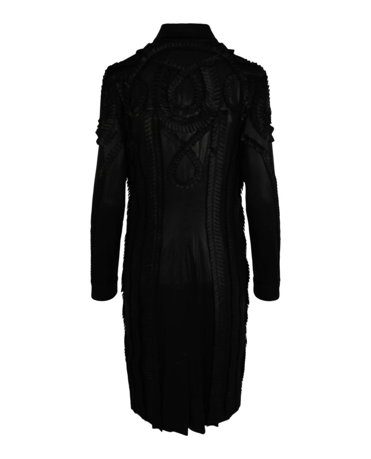 Burberry - Women's Pleated Stretch-Jersey Shirt Dress