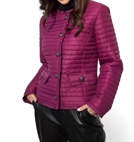 Joseph Ribkoff - QUILTED PUFFER COAT