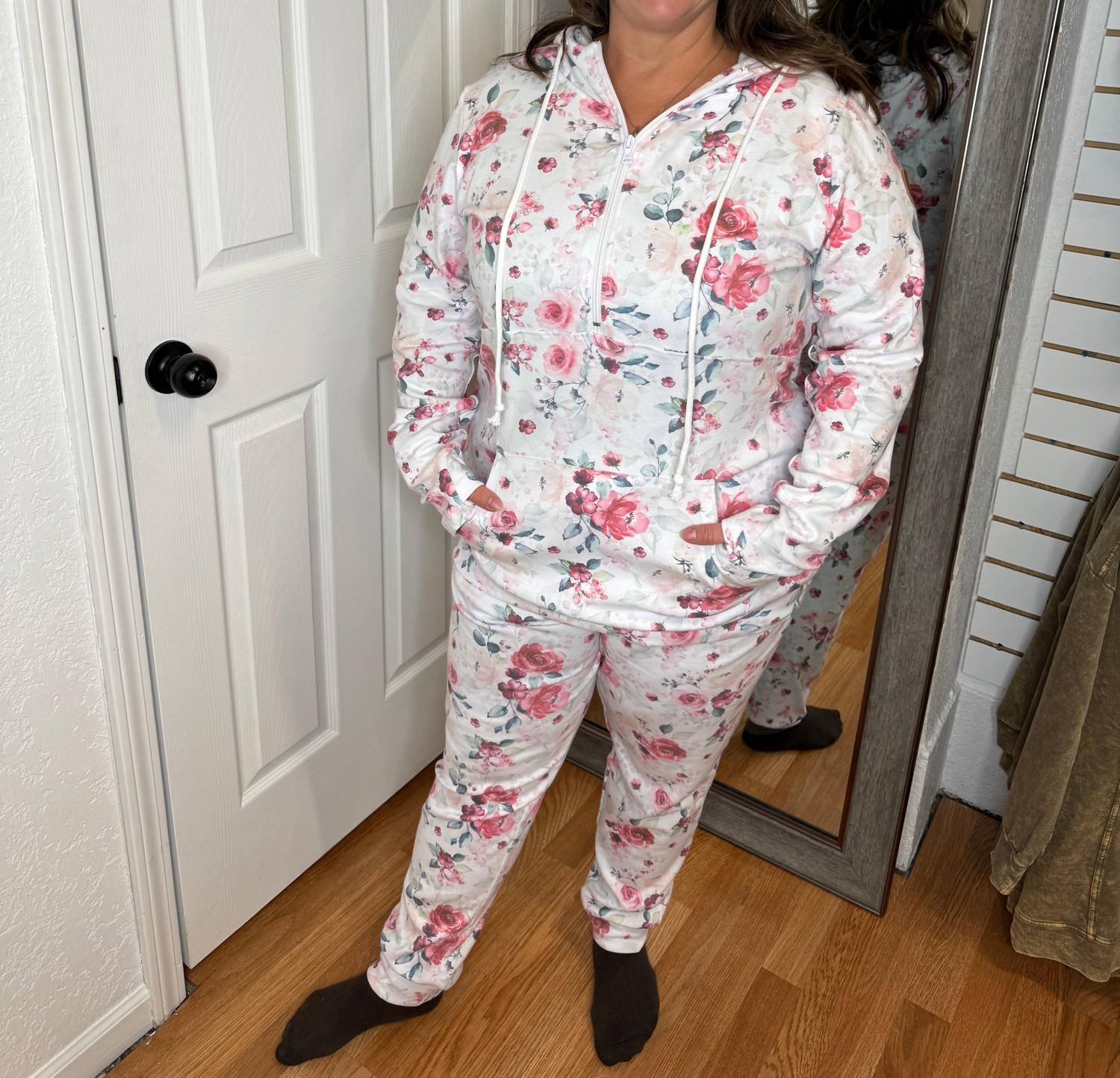 Michelle Mae - Half Zip Hoodie