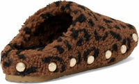 Vintage Havana - Women's Leopard Studded Slippers