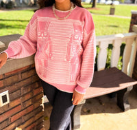 Peach Love - Pretty Nutcracker Sweater