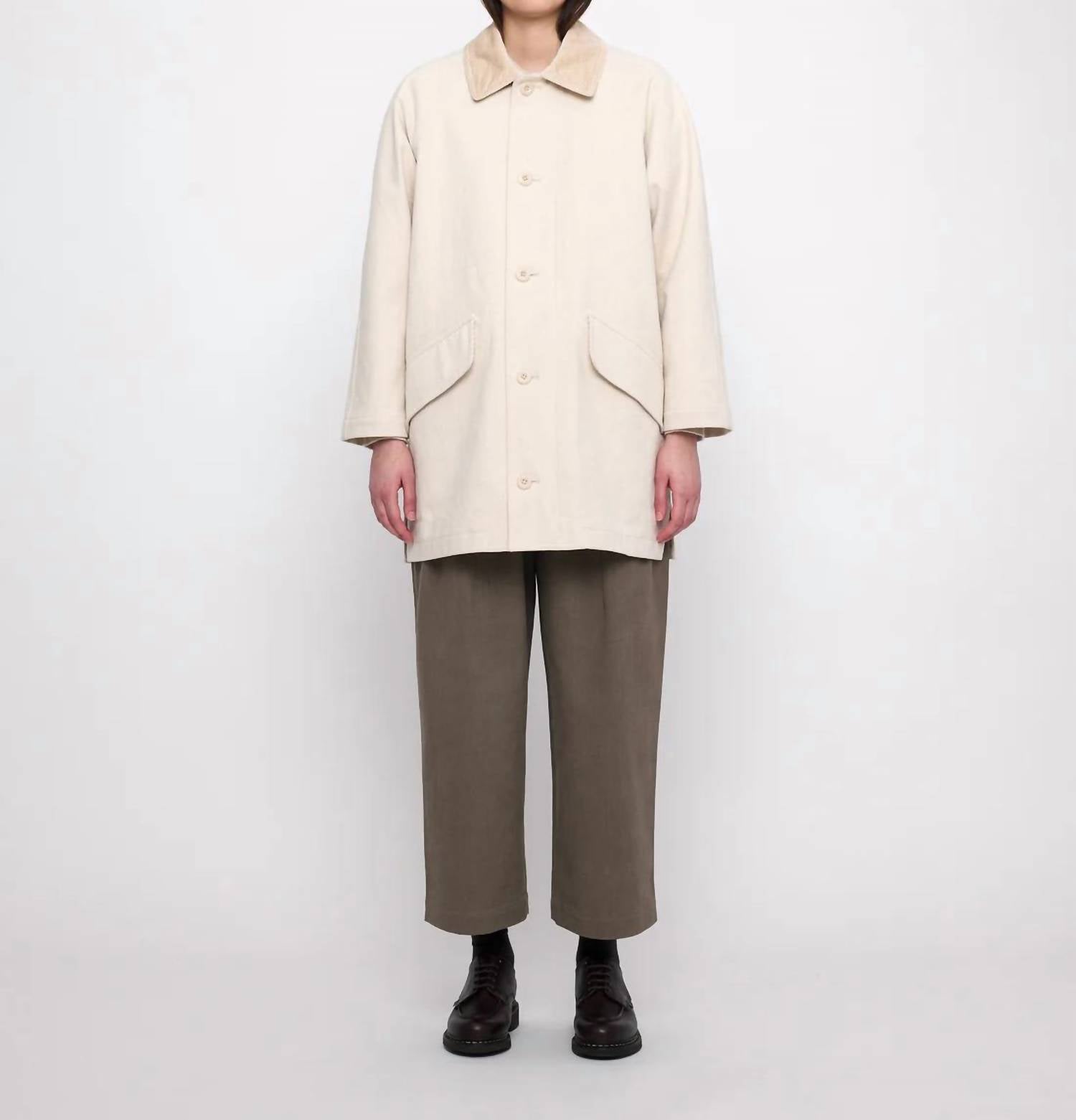 7115 By Szeki - Mid-length Duster Coat