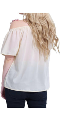 Gigi Moda - Contadina Off-shoulder Blouse