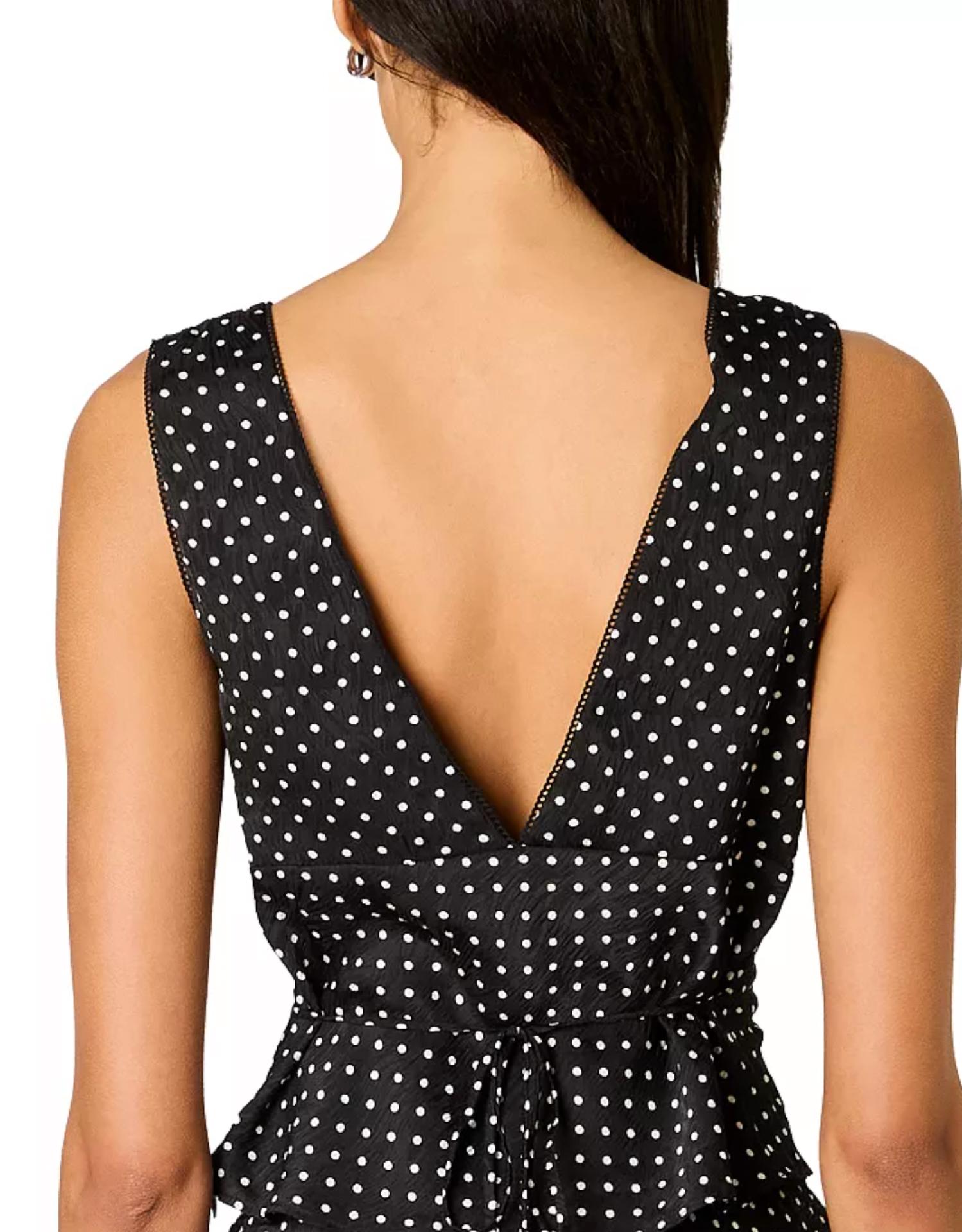 Nia - Celia Polkadot Top