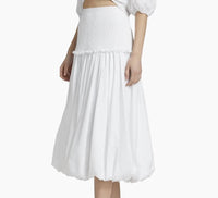 Cinq A Sept - SMOCKED ELLAH SKIRT