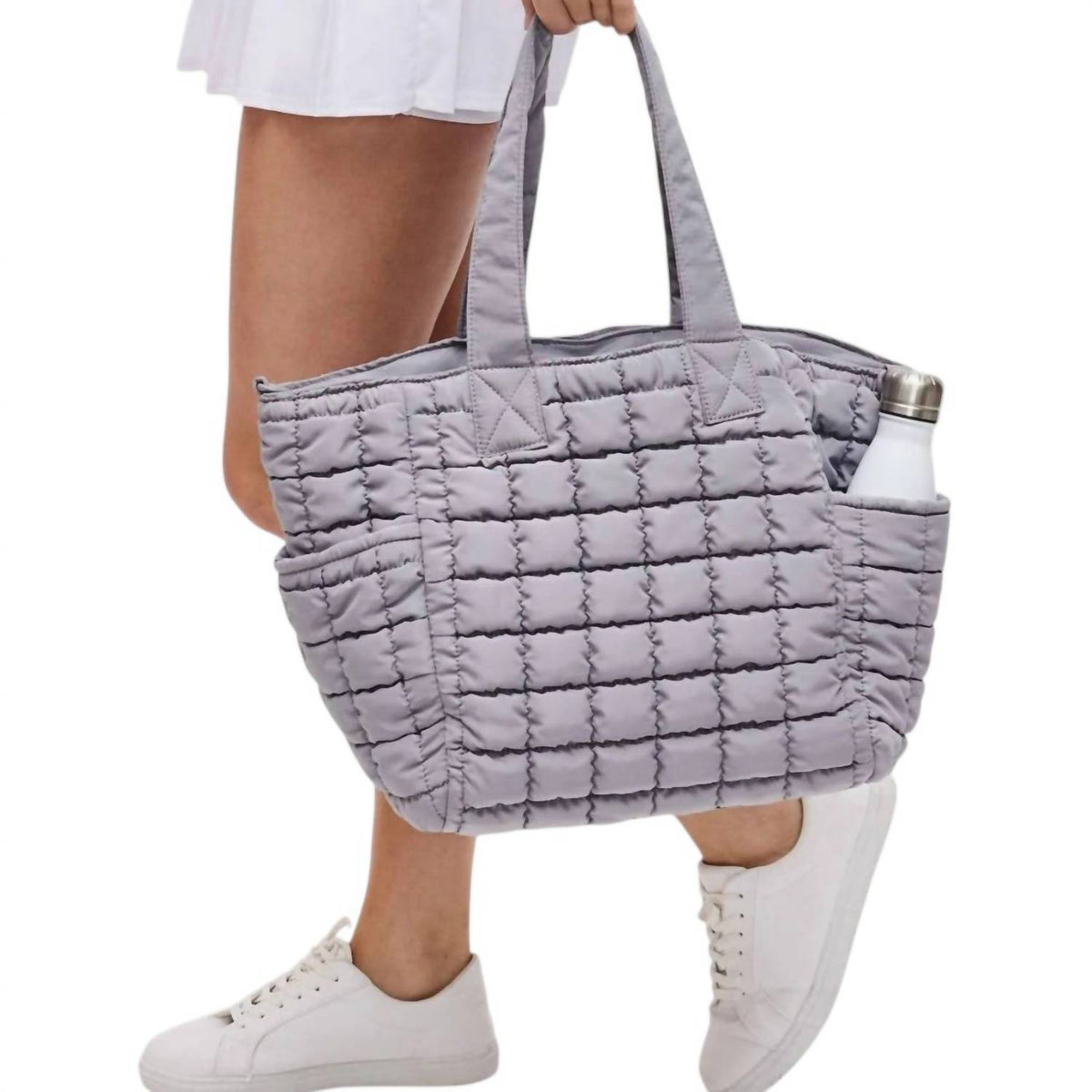 Sol And Selene - Women's Dreamer Quilted Puffer Tote Bag