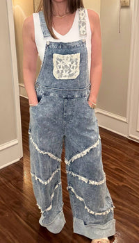 Pol - Lace Overalls