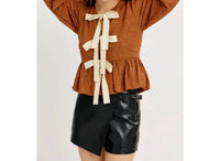 Idem Ditto - Camilla Bow Front Blouse