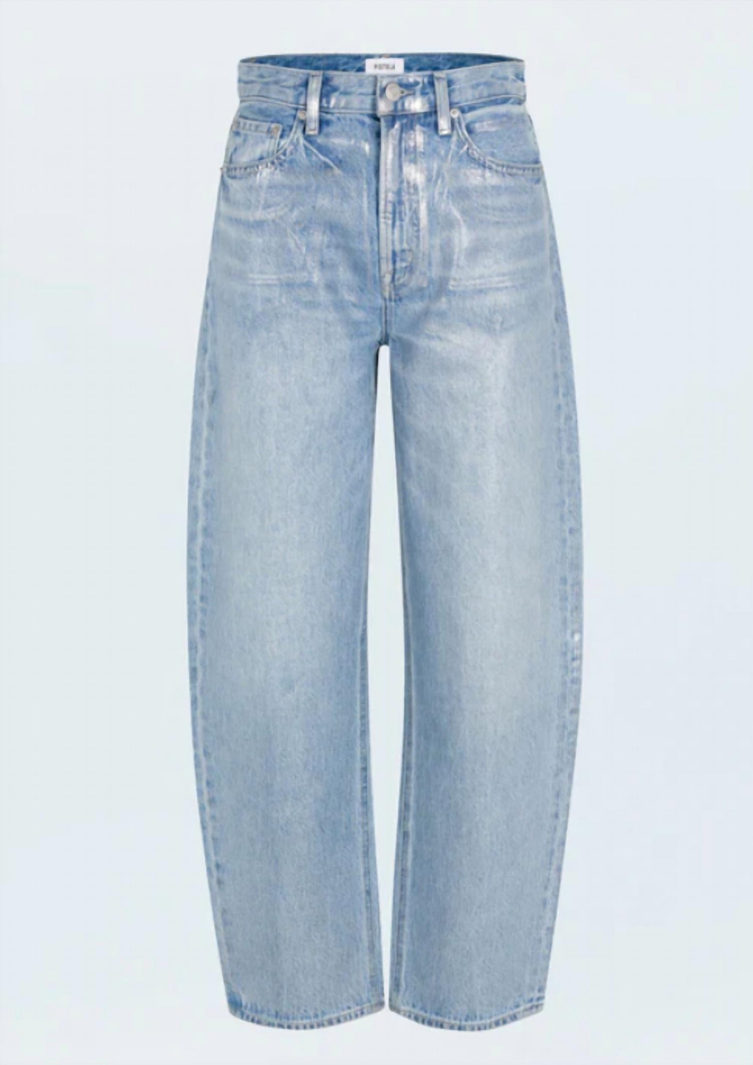 PISTOLA Wes High Rise Barrel Jeans in spellbound 4 - women's jeans - alternate view