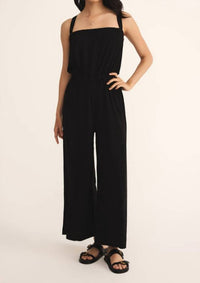 Z Supply Women's Solara Jumpsuit in black - women's pants