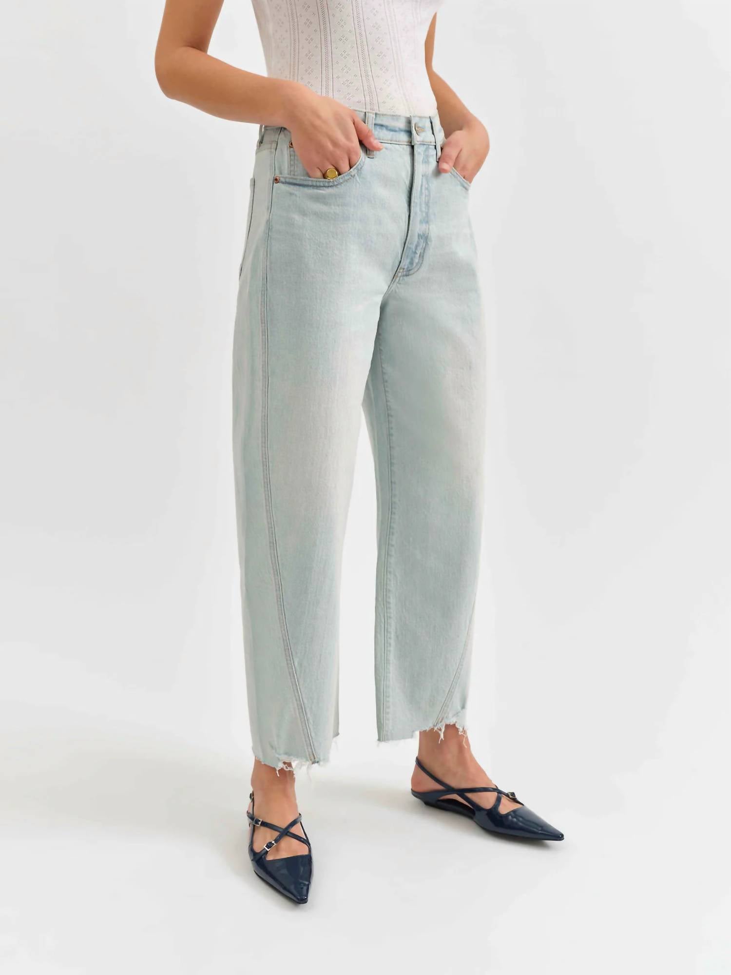 Daze - Westward Barrel Leg Jeans