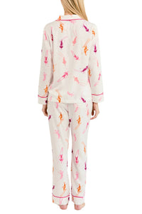 Katie Kime - Bluebird Day Long Sleeve Pajama Pants Set