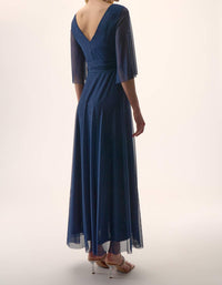 Joseph Ribkoff - Sparkle Mesh A-line Gown