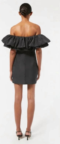 Rhode - Women's Vivi Off The Shoulder Ruffle Mini Dress