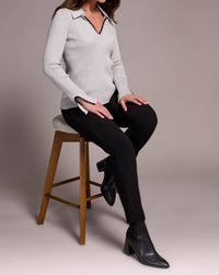 Tribal - Long Sleeve Polo Sweater