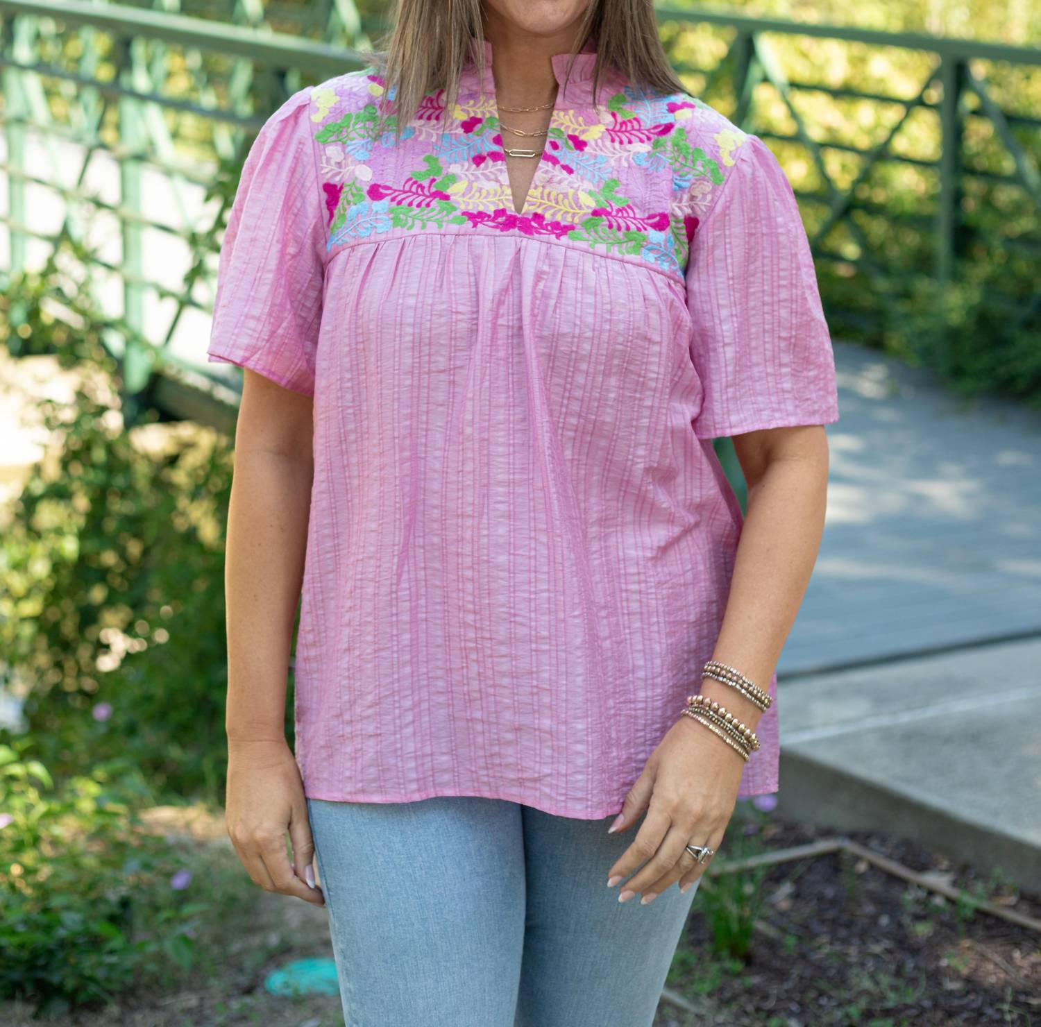 Layerz Clothing - Reece V-neck Top