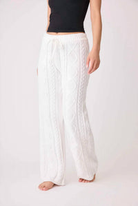 Pj Salvage - Chenille Cable Lounge Pant