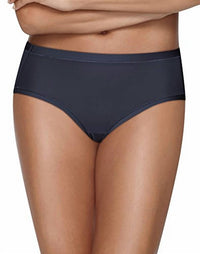 Hanes Womens Ultimate Cool Comfort 4-Pack Low Rise Briefs Panties Black/Blue/Multi-Color