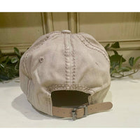 Olive & Pique - Women's Distressed Rhinestone Cap