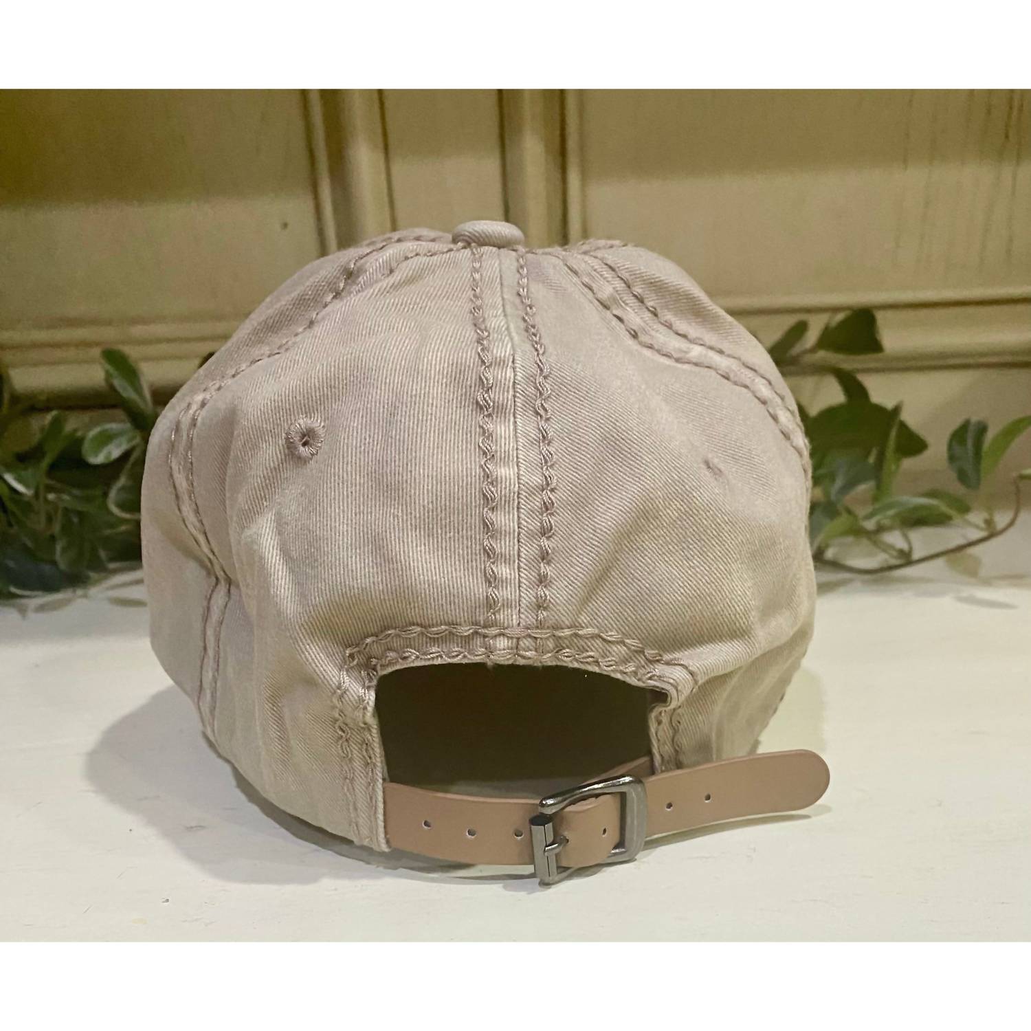 Olive & Pique - Women's Distressed Rhinestone Cap