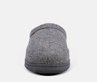 Lamo Men's Julian Clog Ii Slipper in grey wool - men's loafer - alternate view