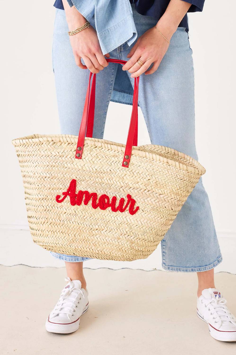 Mersea - Marrakech Market Basket Tote Bag