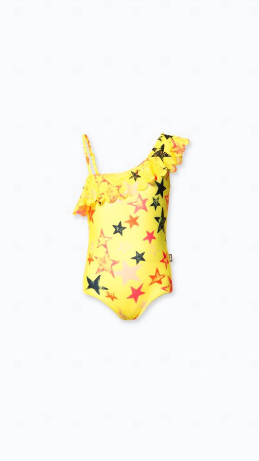 Girls - Net One Piece Swimsuit