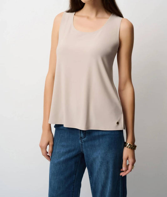 Joseph Ribkoff - Sleeveless Scoop Neck Camisole Top