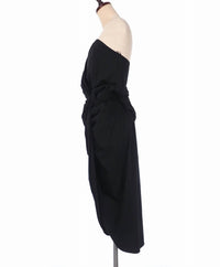 Maison Margiela - STRAPLESS WRAP-STYLE DRESS