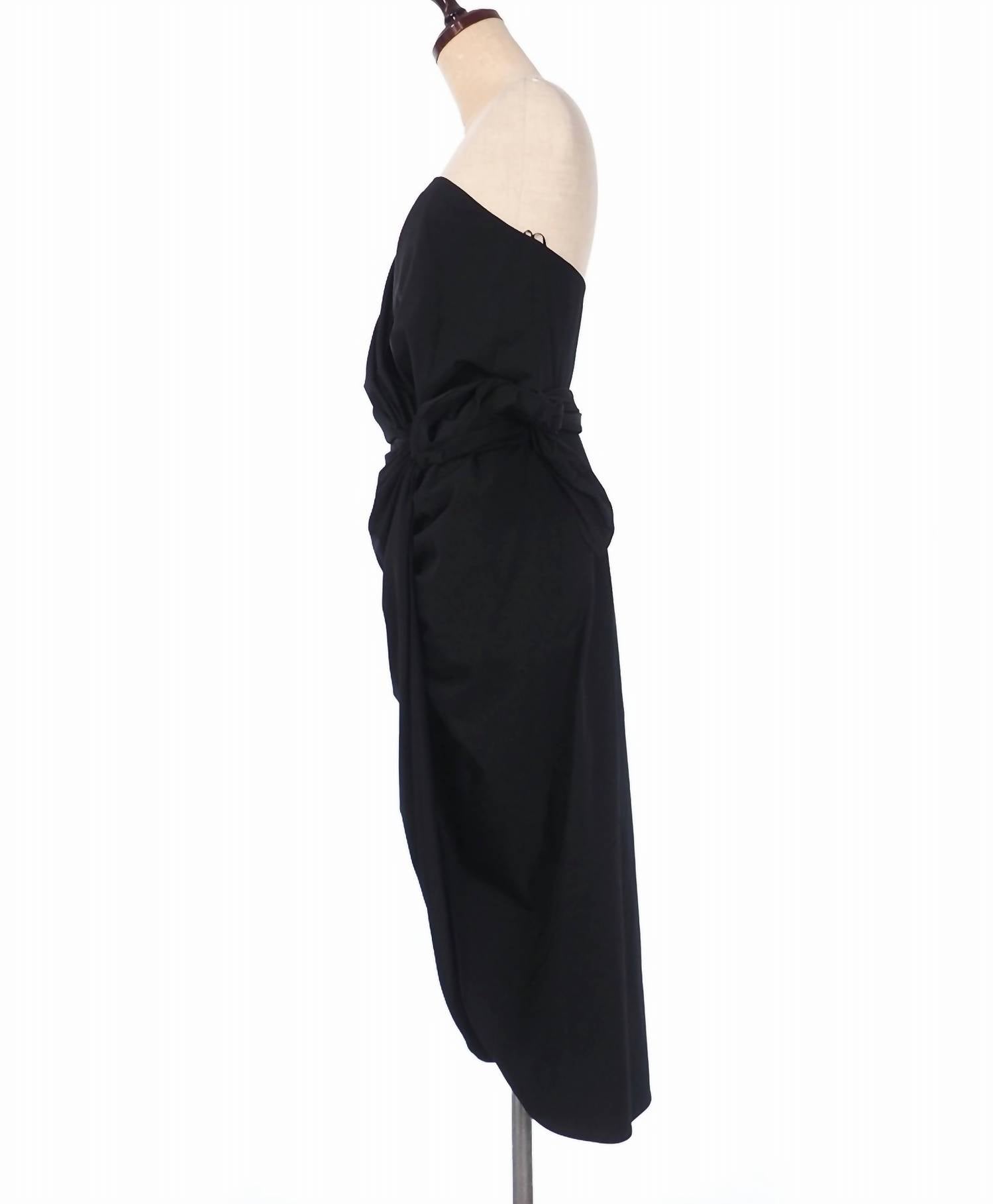 Maison Margiela - STRAPLESS WRAP-STYLE DRESS