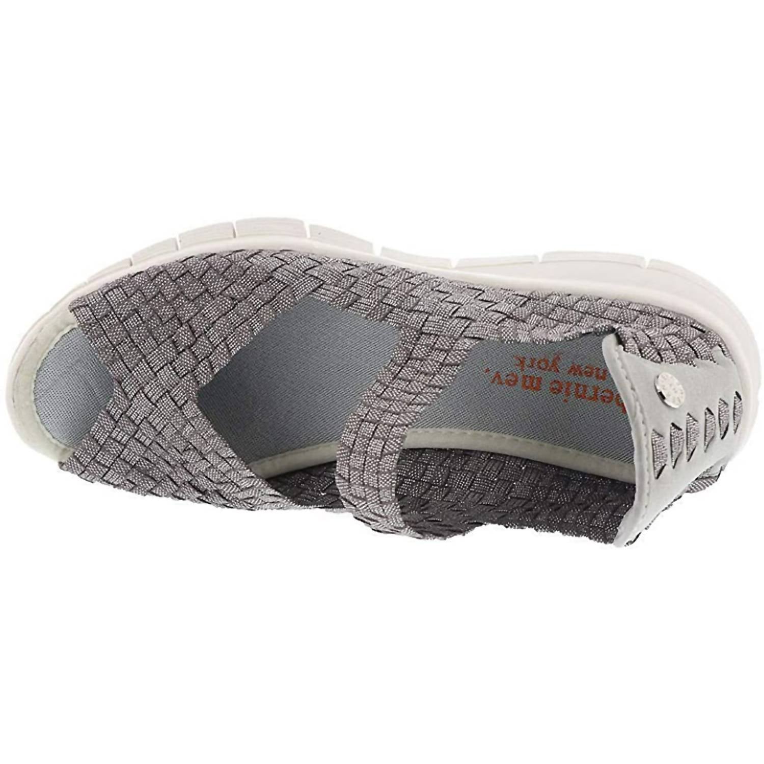 BERNIE MEV Women's Comfi Sandals in new smoke shimmer - women's sandal - alternate view