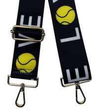 AHDORNED Women's Sports Guitar Straps in navy love - women's item - detail view