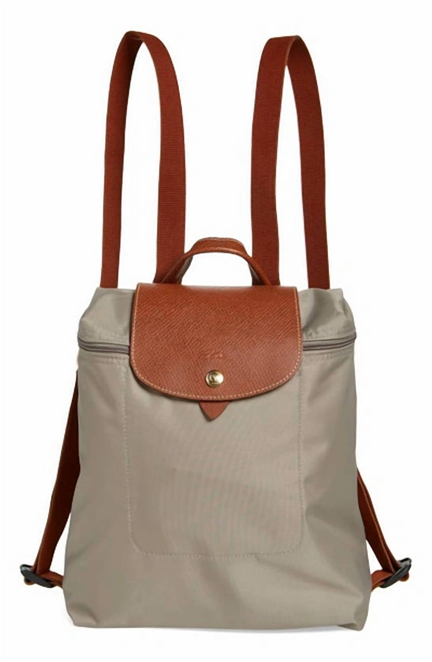 Longchamp - Women's Canvas Backpack With Handle