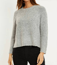 Mododoc - Open Crew Boucle Sweater