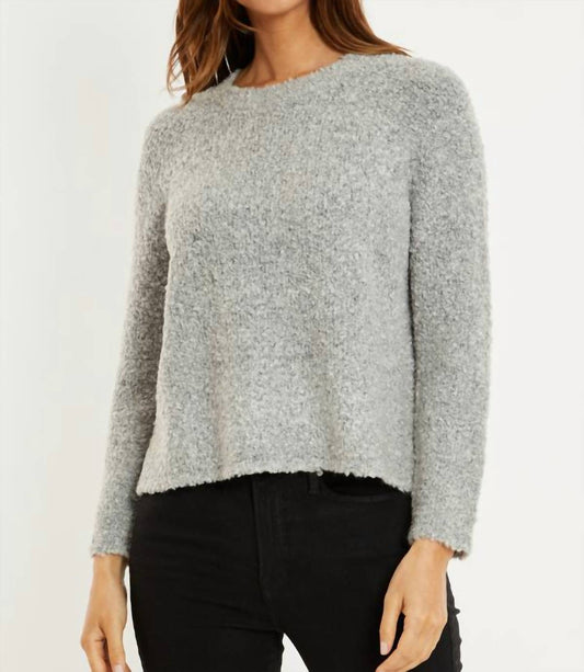 Mododoc - Open Crew Boucle Sweater